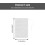 100pcs Tea Filter Bags Non-Woven Fabrics Easy to Fill and Remove Drawstring Closure White 2