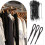 100pcs Black 17cm Tag Security Strings with Steel Wire Loop 7