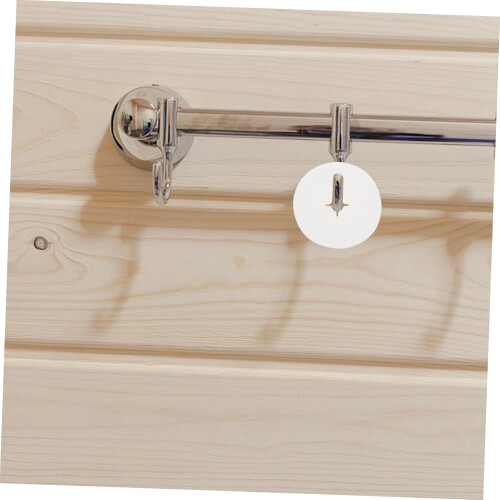 100pcs Multi-use Peg Hook Stopper Lock Discs for Pegboard Hooks Assorted Color Pe Material 2