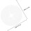 100pcs Pegboard Hooks Locks Inventory Control Clips Round Plastic Sleek Modern Design Easy Installation White 2