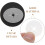 100pcs Pegboard Hooks Locks Inventory Control Clips Round Plastic Sleek Modern Design Easy Installation White 7
