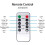 Electronic Candle with Remote Control LED Flame Home Decor 5