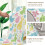 Eggs Bunny Blommor Stolsöverdrag Set med 4 4