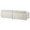 Beliani Sofa 3 Seater HOVDEN Fabric Off-White 5