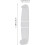 Foldable Plastic Keychain Clips 100Pcs Mini for Connecting Key Rings and Office Access Cards Daily Use 2