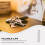 Foldable Plastic Keychain Clips 100Pcs Mini for Connecting Key Rings and Office Access Cards Daily Use 6
