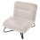 Beliani Armchair LINDAL Fabric Beige 5