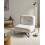 Beliani Armchair LINDAL Fabric Off-White 3