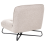 Beliani Armchair LINDAL Fabric Beige 6