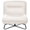 Beliani Armchair LINDAL Fabric Off-White 2