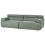 Beliani Sofa 3 Seater HOVDEN Fabric Green 4
