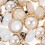 50pcs Round Pearl Sewing Buttons for Clothes, Small Decorative Plastic Buttons 4