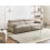 Beliani Sofa 3 Seater HOVDEN Fabric Beige 2