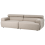 Beliani Sofa 3 Seater HOVDEN Fabric Beige 4