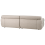 Beliani Sofa 3 Seater HOVDEN Fabric Beige 5
