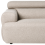 Beliani Sofa 3 Seater HOVDEN Fabric Beige 6