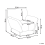 Beliani Armchair LAKENE Fabric Off-White 3