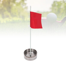 Edelstahl-Doppelwandiges Golf-Flaggenbecher-Set
