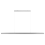 Beliani LED Pendant Lamp BADDANA Metal Silver 3