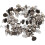 50 Sets 12Mm Metal Jeans Buttons Replacement Kit with Press Studs Fasteners 4