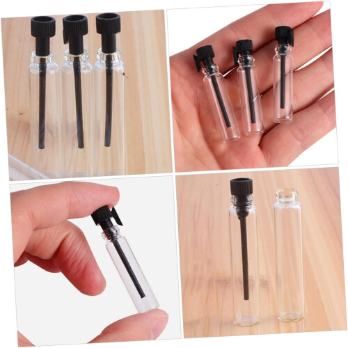 50 Stück 2 ml Mini-Glasfläschchen für Duftproben und Reiselotionbehälter 2
