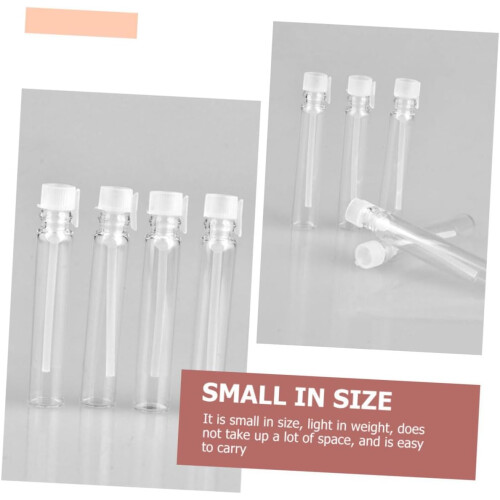 Empty Bottles Perfume Bottles 100Pcs Sample Vials Portable Convenient 2