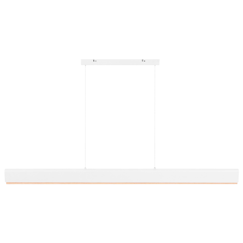 Beliani LED Pendant Lamp MARA Metal White 2