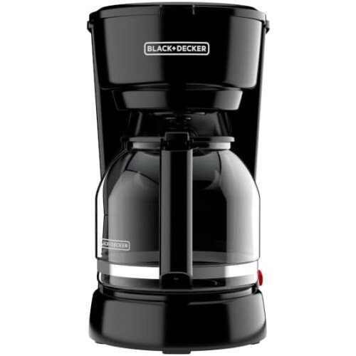 Cafetière noire 12 tasses avec technologie Vortex 1