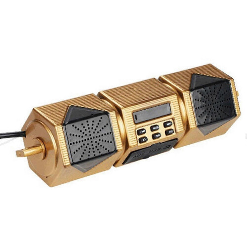 Motorcycle MP3 Player Handlebar Speaker Bluetooth Music FM Radio 2