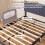 Foldable Toddler Bed Rail with Removable Cover, 80x60 cm 3