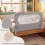 Foldable Toddler Bed Rail with Removable Cover, 80x60 cm 5