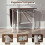 Foldable Dining Table for 6-8, Space-Saving Oval Design 5