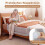 Foldable Toddler Bed Rail, 120x60 cm, Removable Cover 4