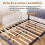 Folding Bed Rail with Removable Cover, 120x60 cm, White 3