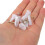 100pcs Wall Masonry Nails Silver Metal Thumbtacks for DIY Project with Versatile Tool 4
