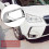for forester SJ Front Fog Light Lamp Bumper Cover Trim Frame 2