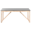 Beliani Garden Dining Table NOTTERI 180 cm 90 cm Concrete Grey 4