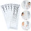 6sheets C-type Eye Testing Chart Chart for Boys and Girls Standard Eye Exam Wall 6