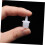 100pcs Eyelash Glue Dispenser Tips Precision Applicator Nozzle Replacement Caps 6