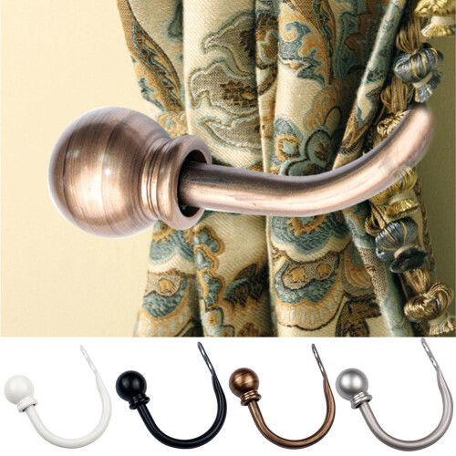 SANWOOD curtain tieback holder 2 pcs 1