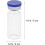 100 st tomma glasflaskor, 10 ml provflaskor med lock, lätta att bära, syntetiskt material 8