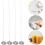 100pcs 10cm Pure Cotton Candle Wicks for DIY Candle Making Natural Wax Core String Wick Bundle 8