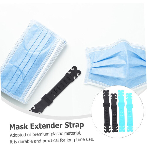 60pcs Extender Adjustable Buckle Extension Non-slip Strap Hook for Comfortable Wear 2