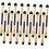 60pcs Double-sided Eyeshadow Applicators Portable Makeup Eyeshadow Brush 6