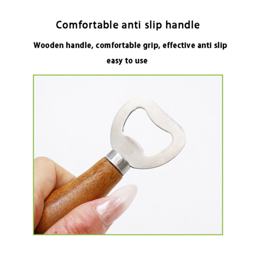 Ouvre-fromage et ouvre-vin portable en acier inoxydable 1