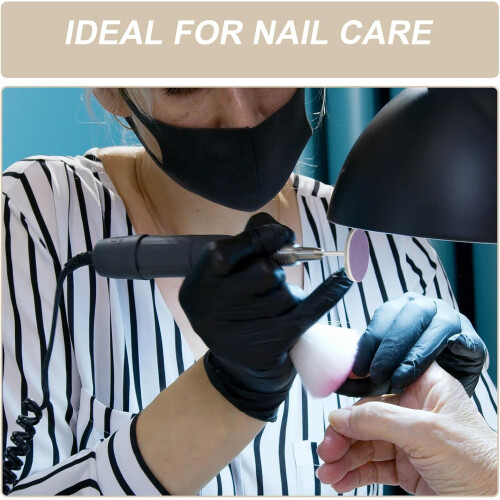60pcs Nail Drill Sanding Discs with Metal Bit Replaceable Foot Sandpaper Pads 2