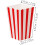 Boîtes à popcorn petit format, rouges et blanches, 60 sachets en papier pour les collations 2