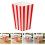 Boîtes à popcorn petit format, rouges et blanches, 60 sachets en papier pour les collations 7