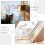 6pcs Removable PVC Window Stickers Rainbow Prism Static Cling Decals Anti-Collision Feature 4