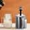 Mousseur à lait Eease en acier inoxydable 400 ml 4